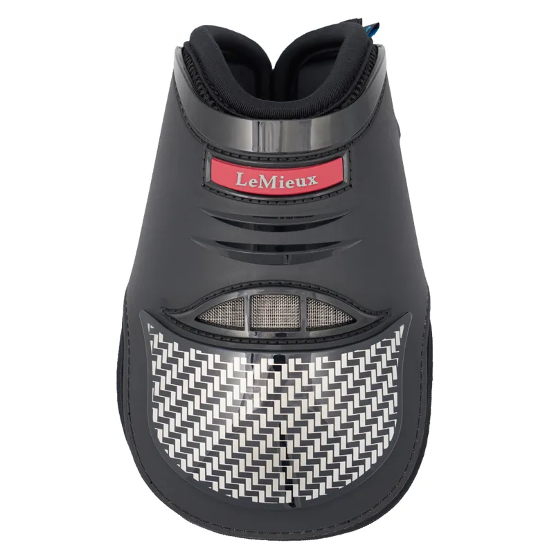 LeMieux EXO Flex Fetlock Boot - Black/Silver
