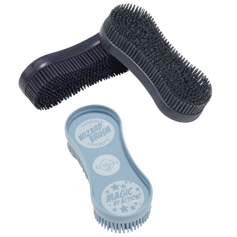 LeMieux Wizard Brush Trio - Petrol/Navy/Glacier-1