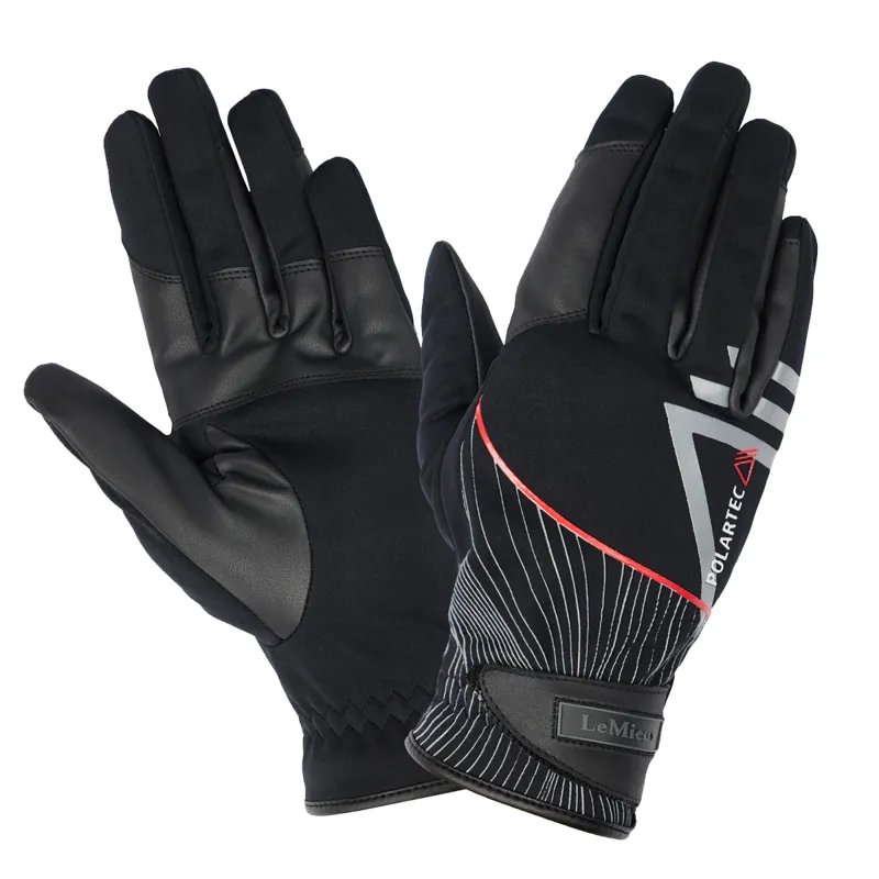 LeMieux Polartec Pro Water Resistant Gloves - Black