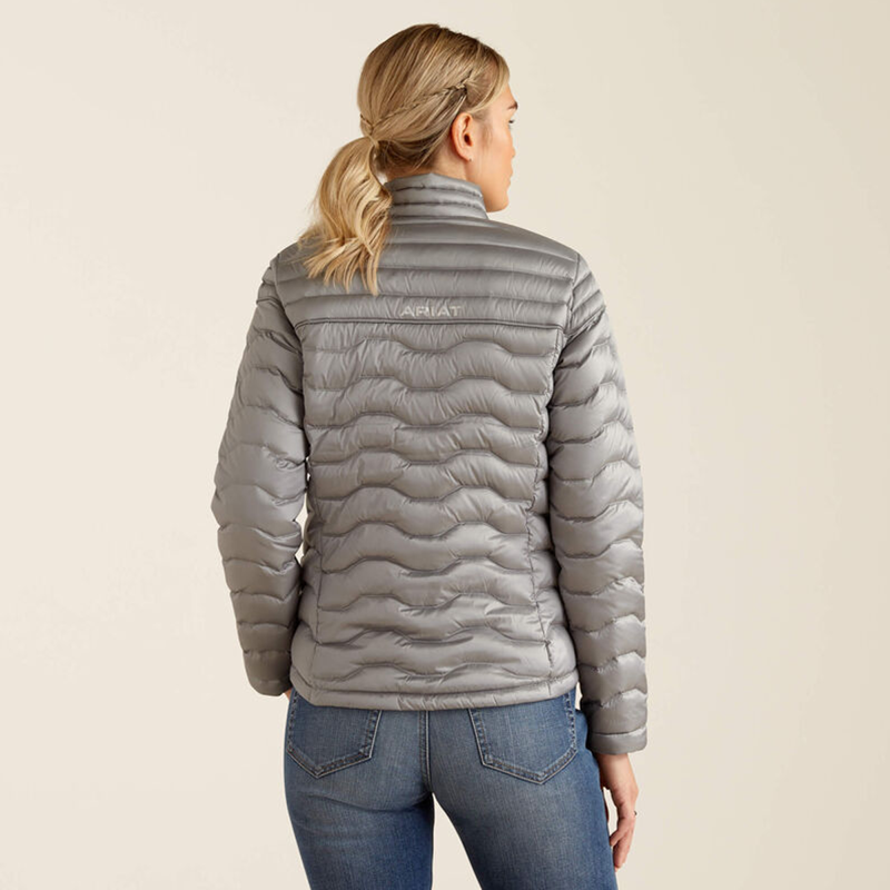 Ariat Women's Ideal Down Insulated Jacket - Iridescent Ultimate Grey-1