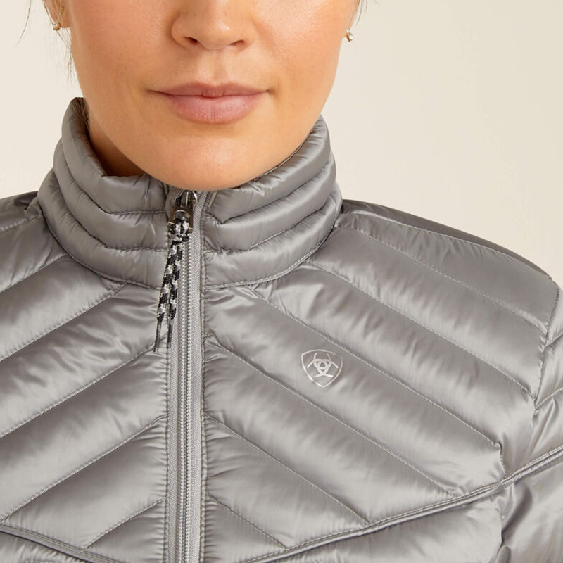 Ariat Women's Ideal Down Insulated Jacket - Iridescent Ultimate Grey-4