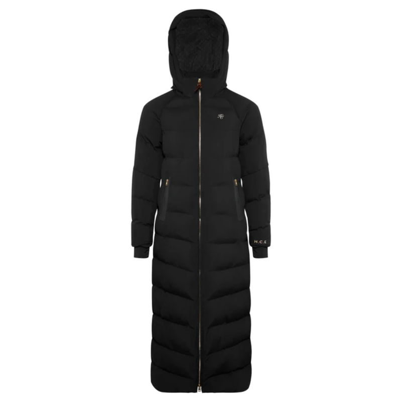 Holland Cooper Chiltern Longline Yard Coat - Black-5
