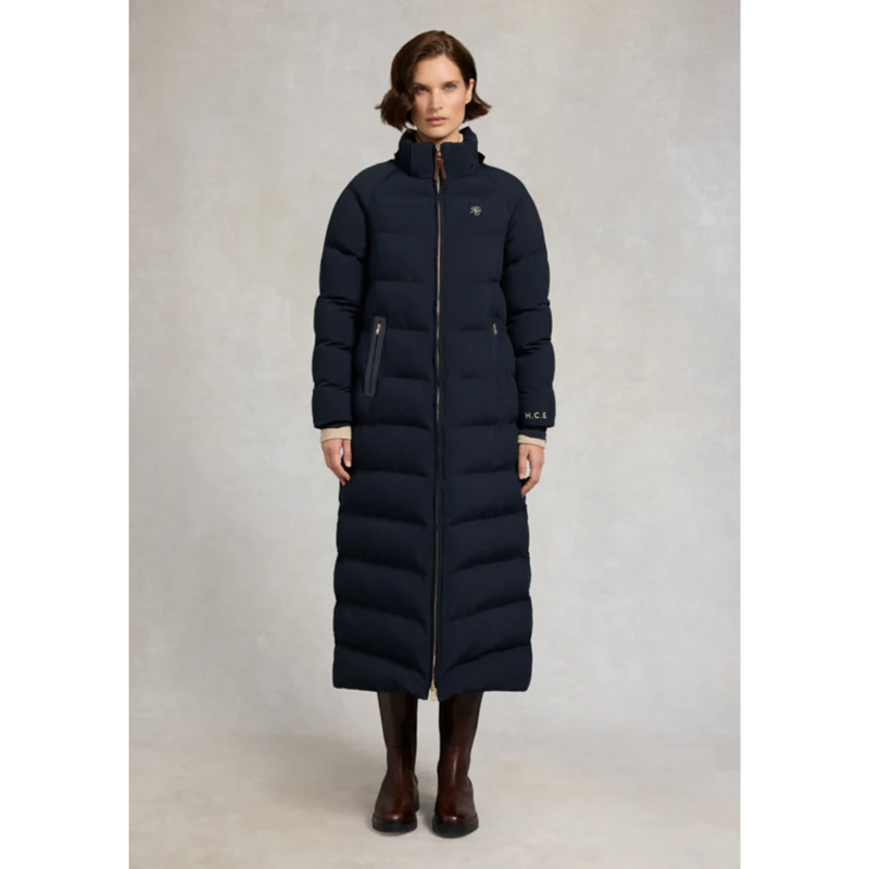 Holland Cooper Chiltern Longline Yard Coat - Ink Navy