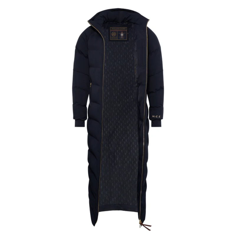 Holland Cooper Chiltern Longline Yard Coat - Ink Navy-5