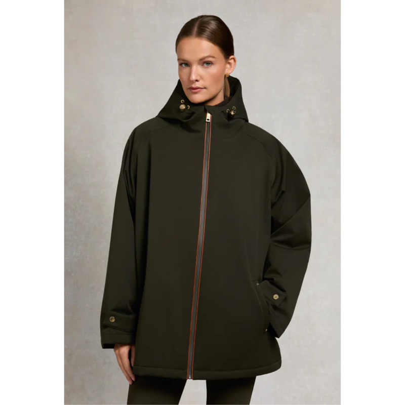 Holland Cooper One-Size Waterproof Jacket - Khaki