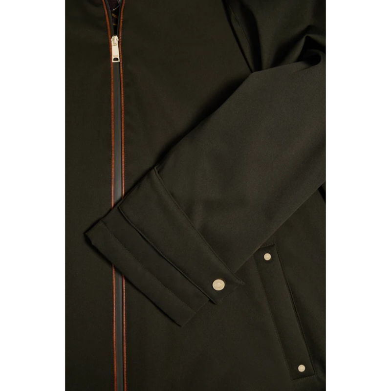 Holland Cooper One-Size Waterproof Jacket - Khaki-8