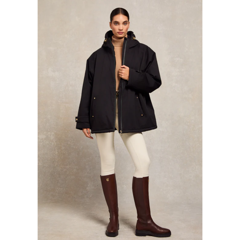 Holland Cooper One-Size Waterproof Jacket - Black-2