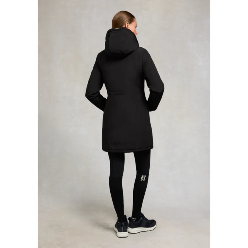 Holland Cooper Team Waterproof Coat - Black-5