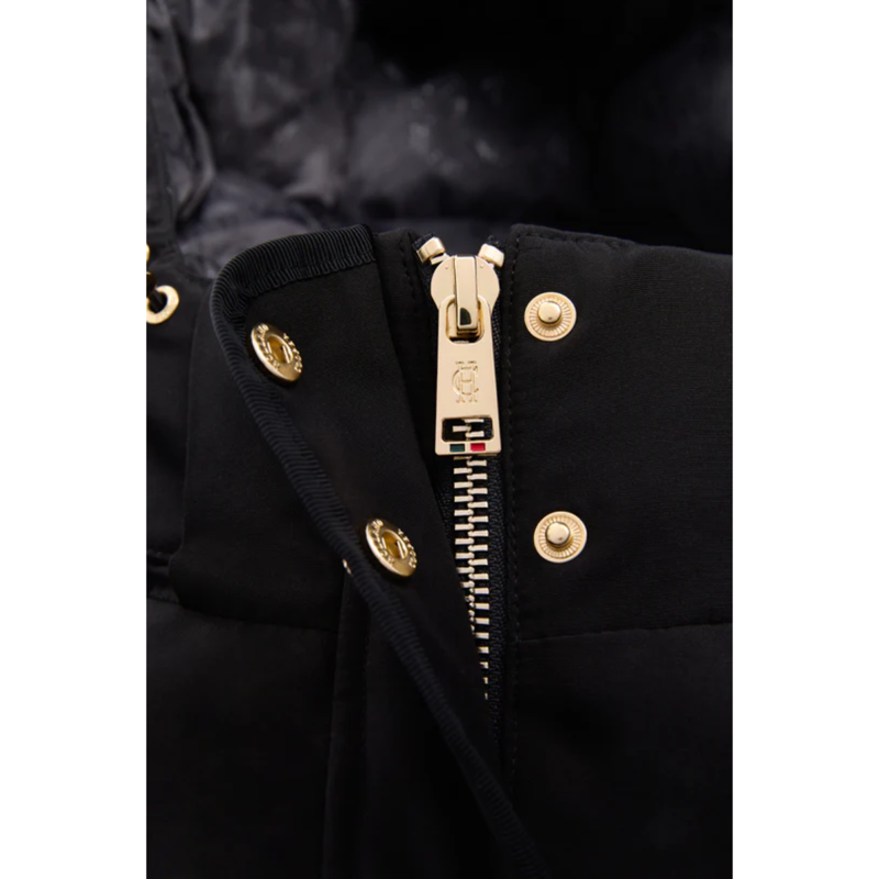 Holland Cooper Team Waterproof Coat - Black-9