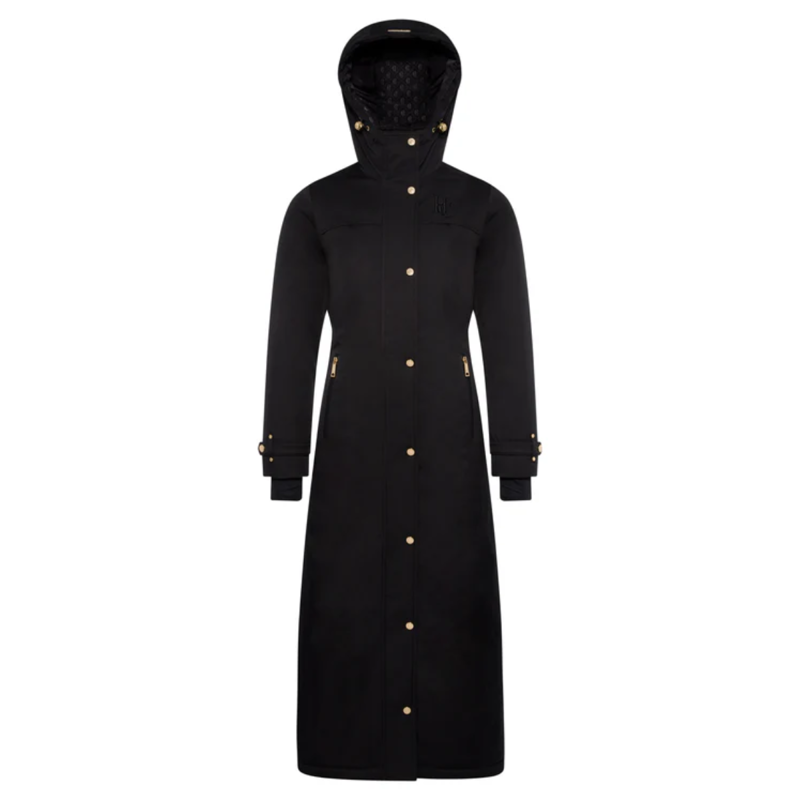 Holland Cooper Longline Training Coat - Black-5