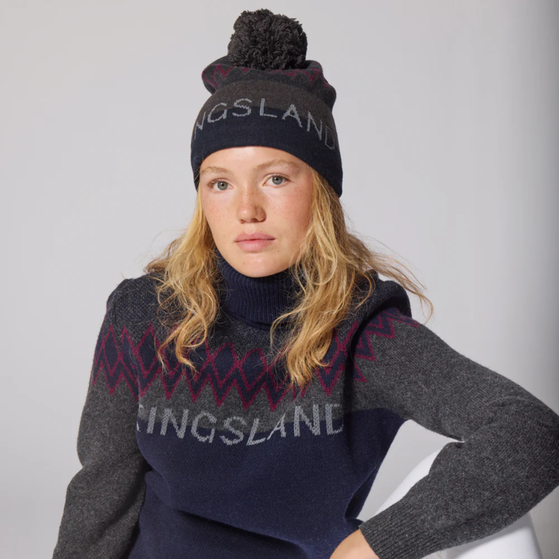 Kingsland KLMontez Ladies Rollneck Knit - Black-1