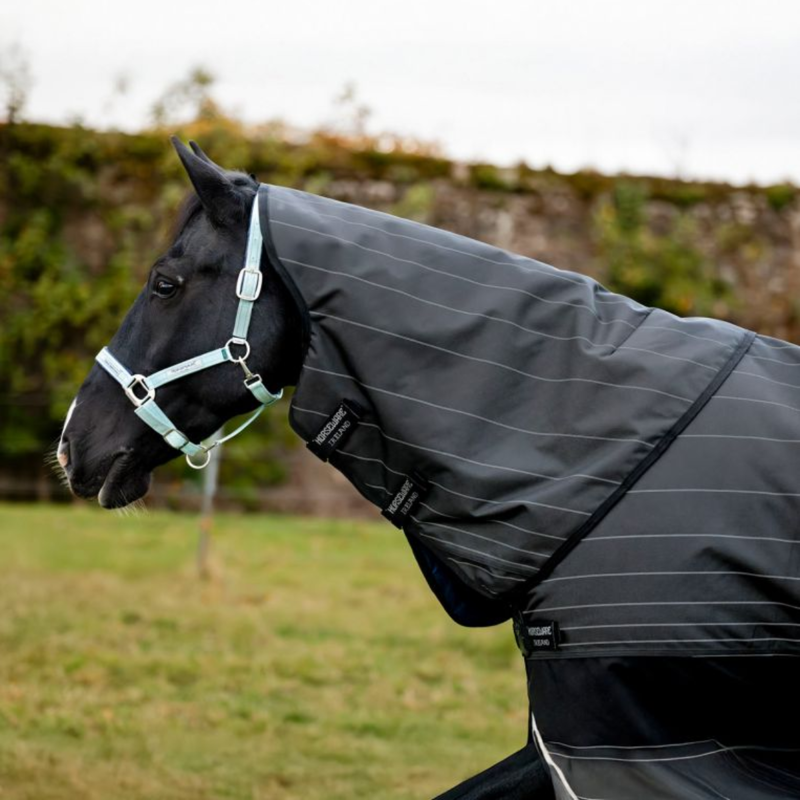 Horseware Amigo 1200D FieldSafe Reflectech Plus Turnout 0g - Black/Reflective/Black-1