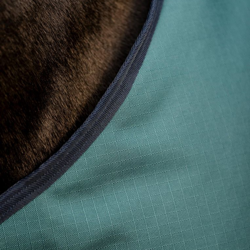 Horseware Amigo Ripstop 900D Turnout 0g - Dynasty Green/Navy/Silver-4
