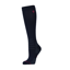 WeatherBeeta Adults Compression Knee Length Riding Socks - Navy/Bright Pink