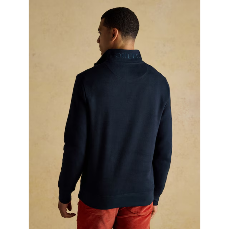 Joules Men's Alistair Quarter Zip Sweatshirt - Navy-2