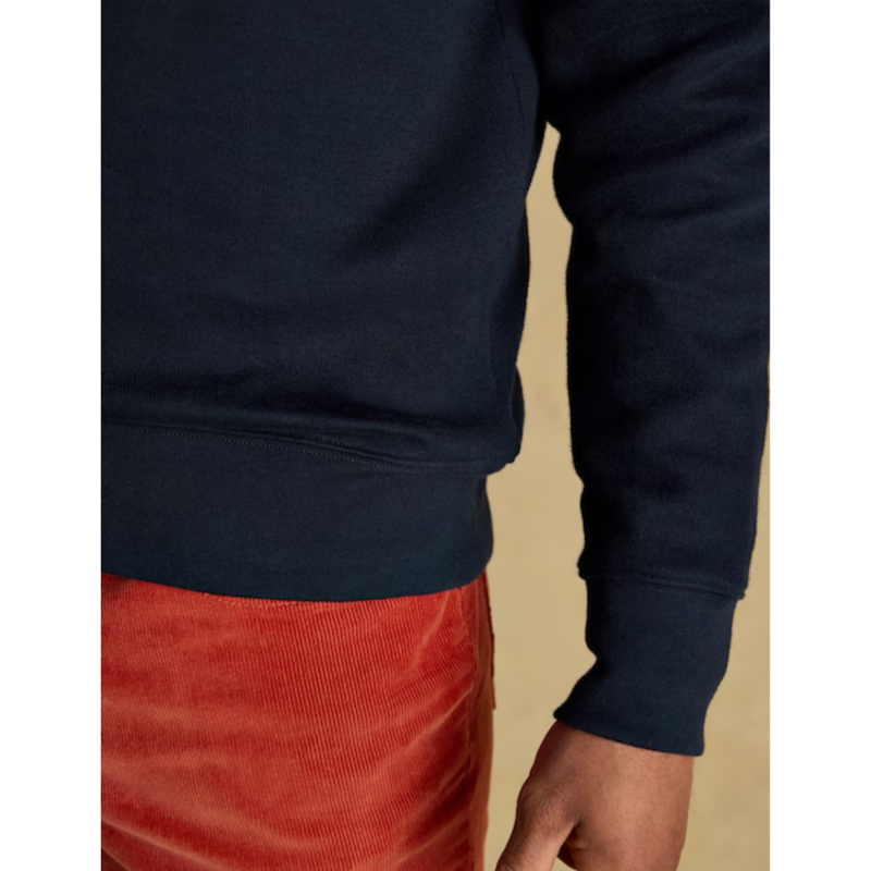 Joules Men's Alistair Quarter Zip Sweatshirt - Navy-5