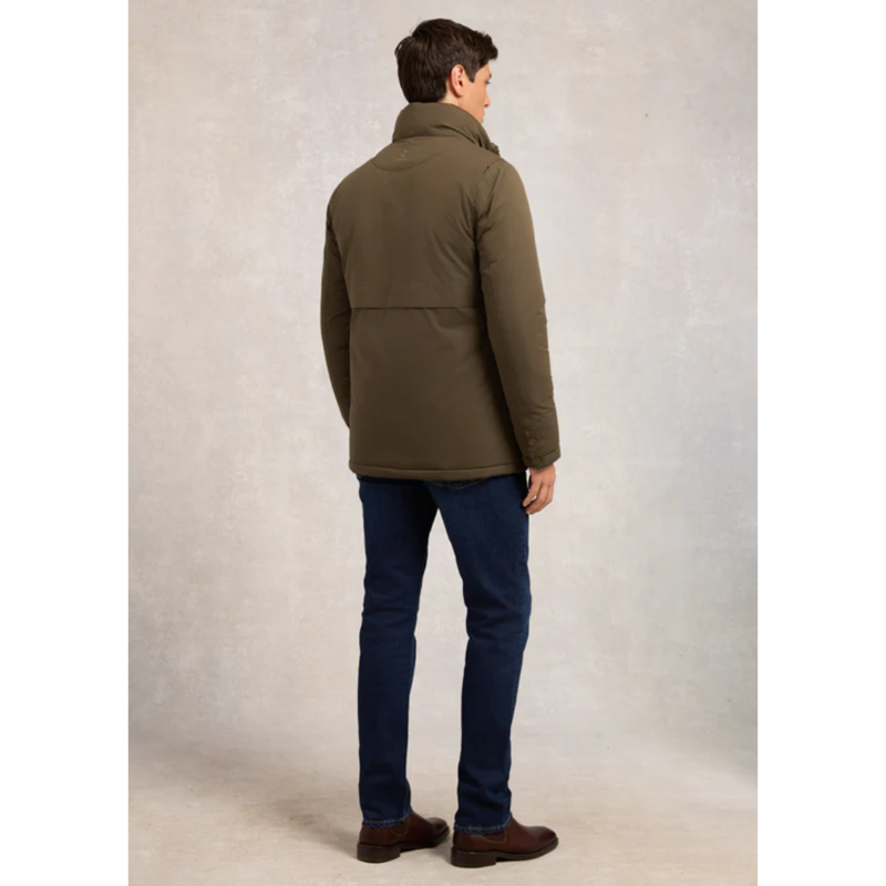 Holland Cooper Mens Stamford Field Coat - Khaki-3