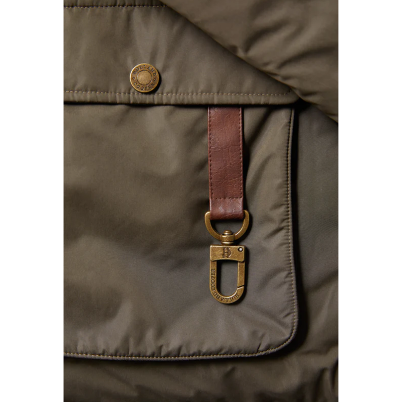 Holland Cooper Mens Stamford Field Coat - Khaki-8