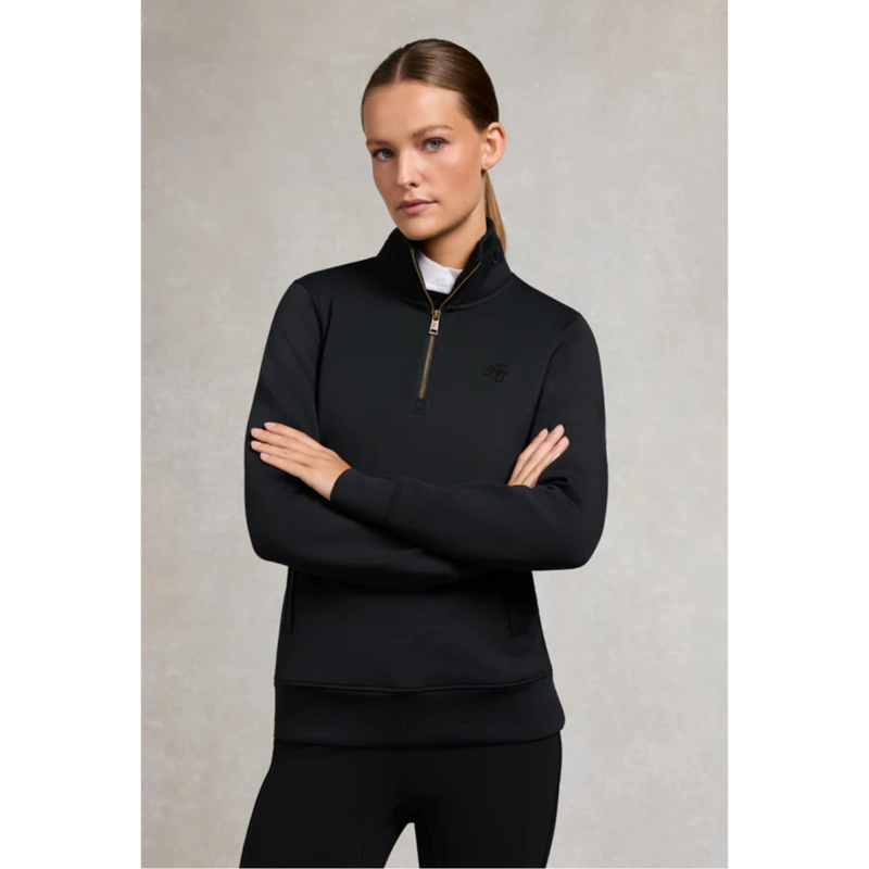 Holland Cooper Training Henley - Black-1
