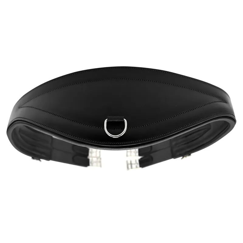 JHL Ergonomic Comfort Leather Girth - Black