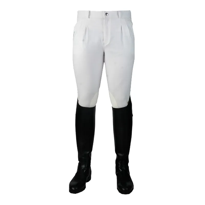 John Whitaker Classic Horbury V2 Mens Breeches - White 