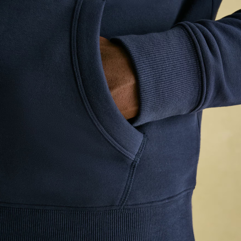 Joules Men's Jenkins Quarter Zip Sweatshirt Hoodie - Navy-4