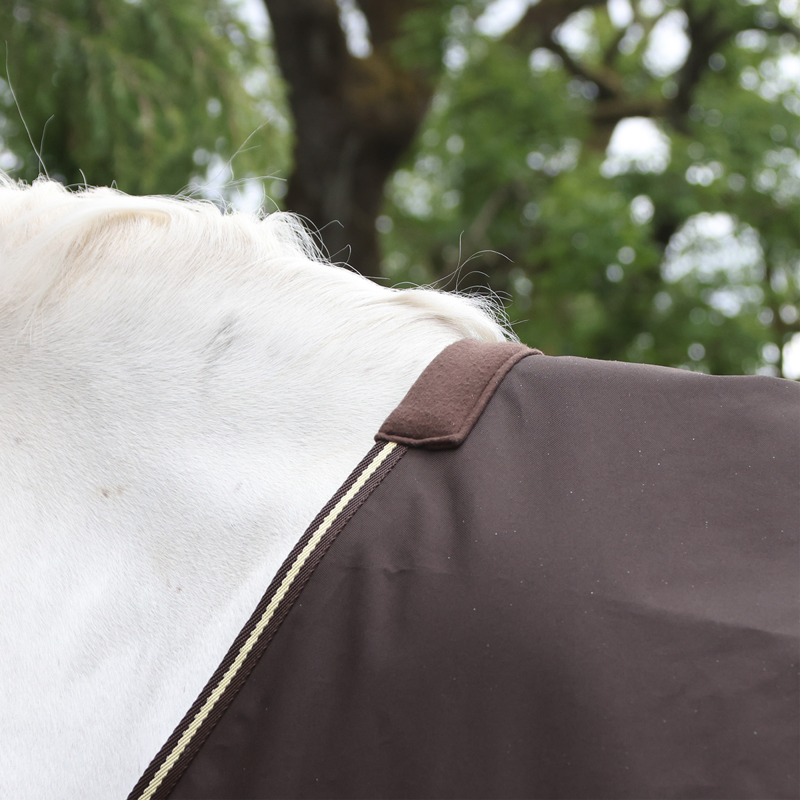 John Whitaker 0g Standard Turnout Rug - Brown-3
