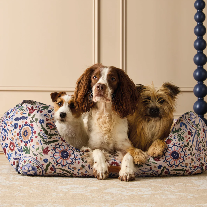 Joules Festival Floral Box Bed-2