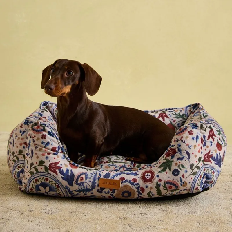 Joules Festival Floral Box Bed-1