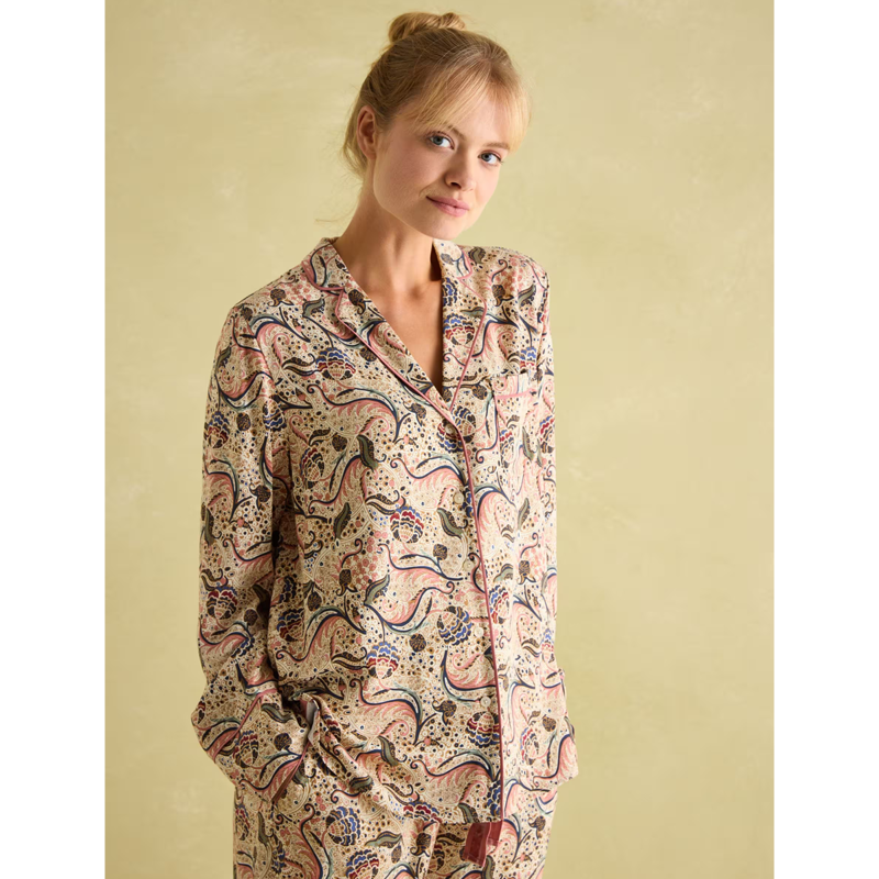 Joules Ladies Alma Pyjama Set - Paisley-3
