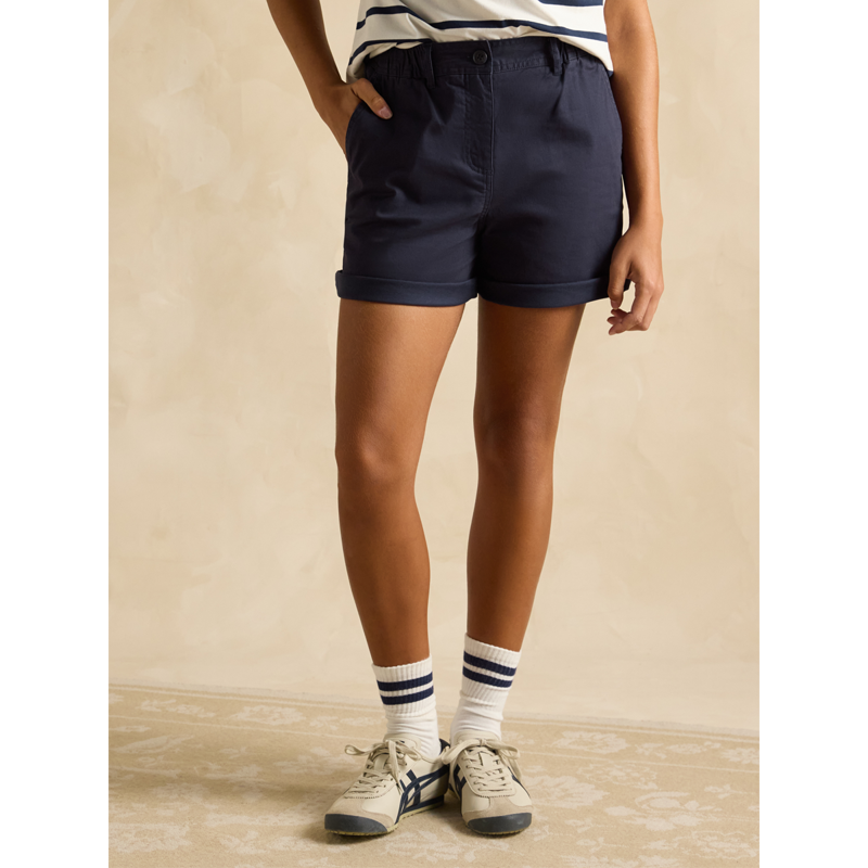 Joules Ladies Chino Shorts - Navy-1