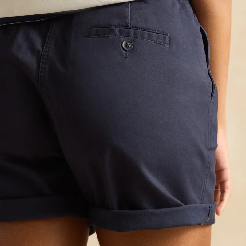 Joules Ladies Chino Shorts - Navy-5