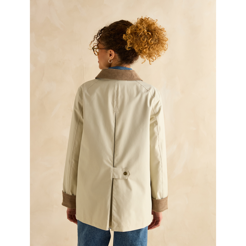Joules Ladies Katherine Waterproof Heritage Coat - Stone-2