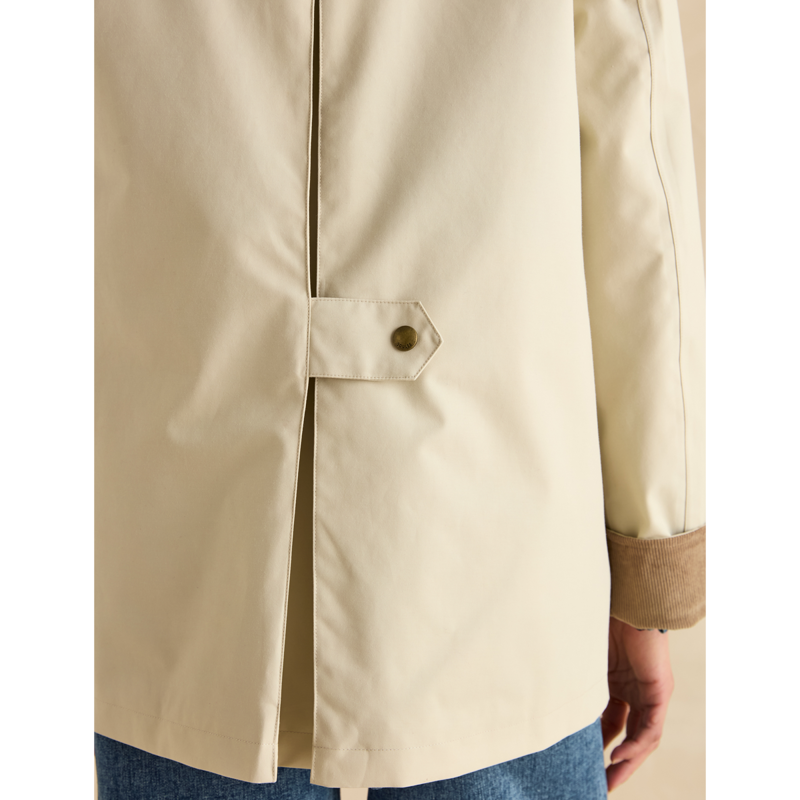 Joules Ladies Katherine Waterproof Heritage Coat - Stone-9