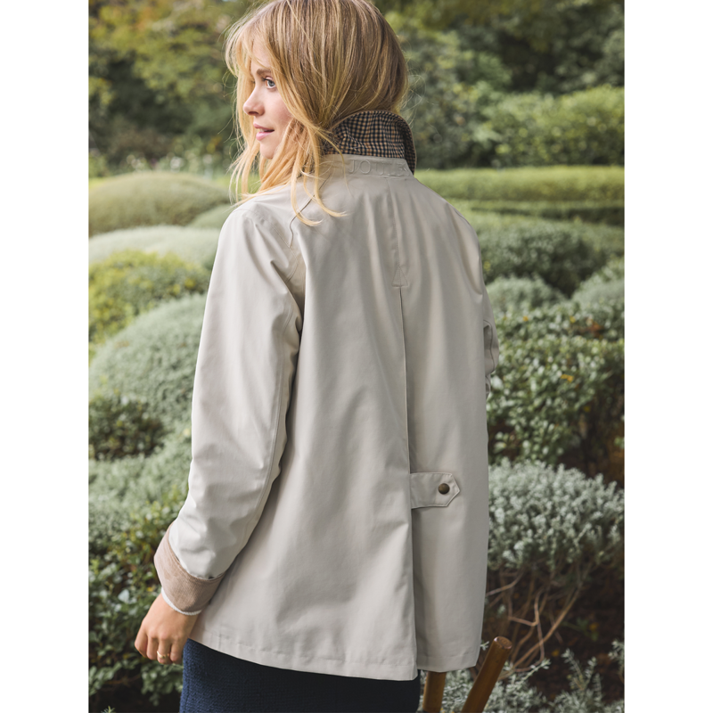 Joules Ladies Katherine Waterproof Heritage Coat - Stone-5