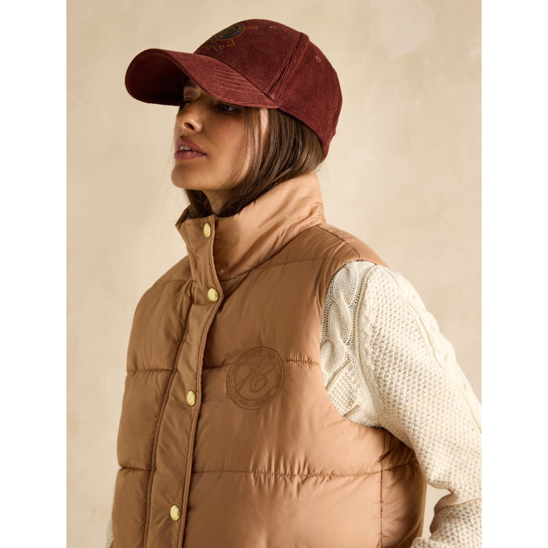 Joules Ladies Showerproof Reversible Gilet - Check-7