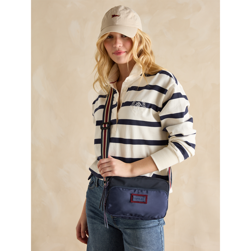 Joules Marlow Nylon Cross Body Bag - Navy-6