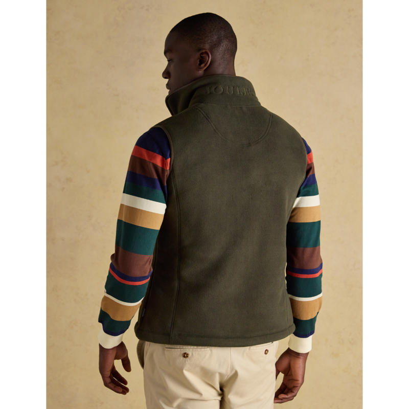 Joules Men's Heritage Fleece Gilet - Green-2