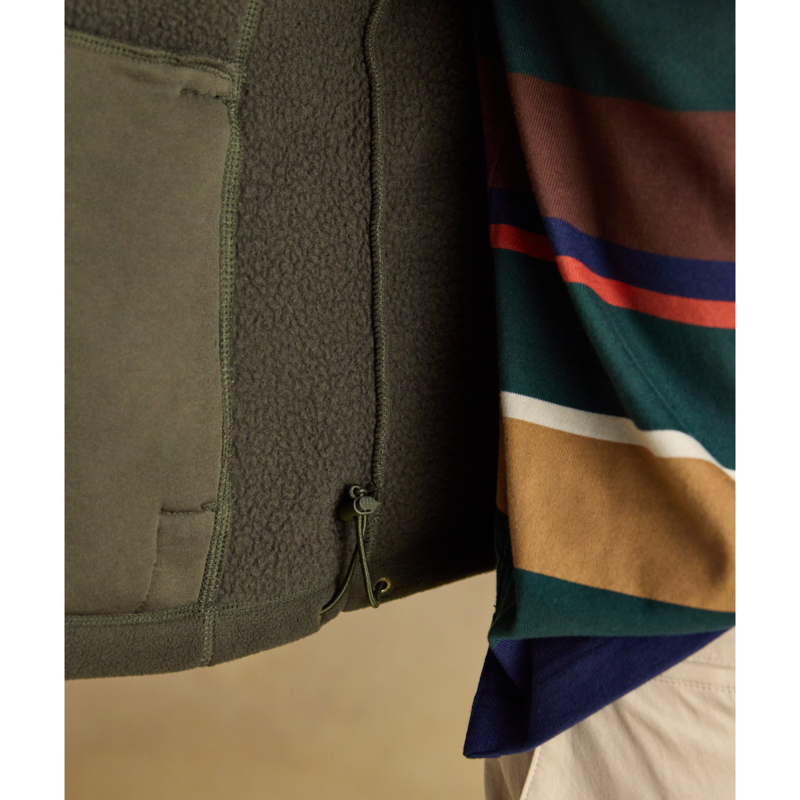 Joules Men's Heritage Fleece Gilet - Green-5