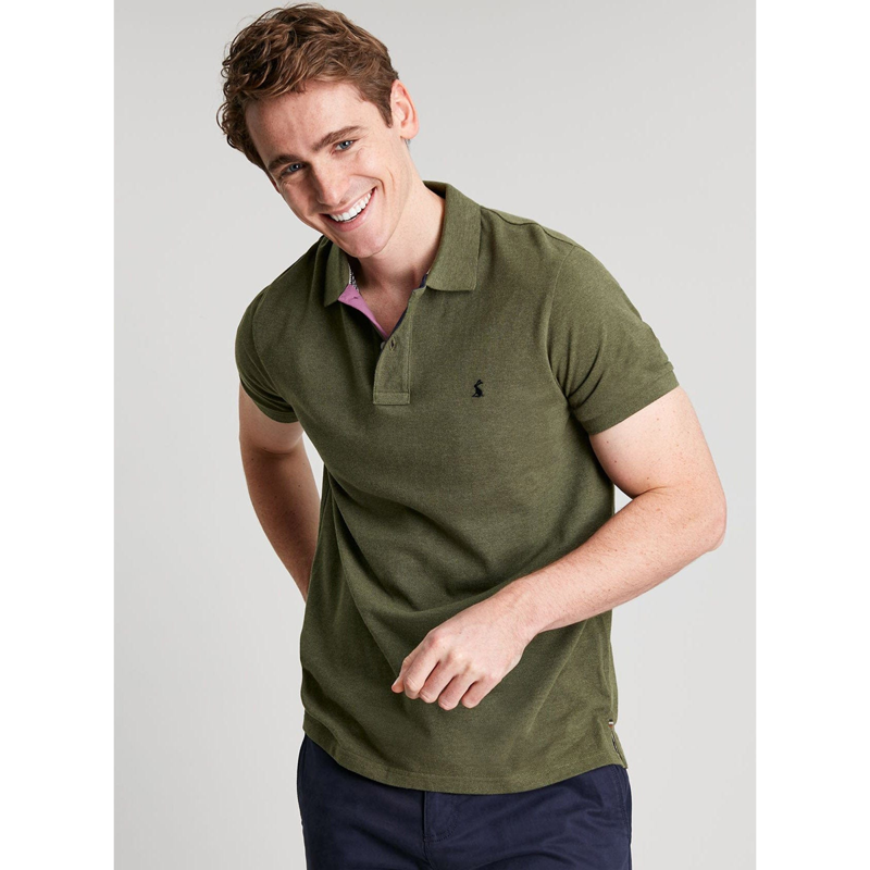 Joules Men's Woody Polo Shirt - Seaweed Marl-1