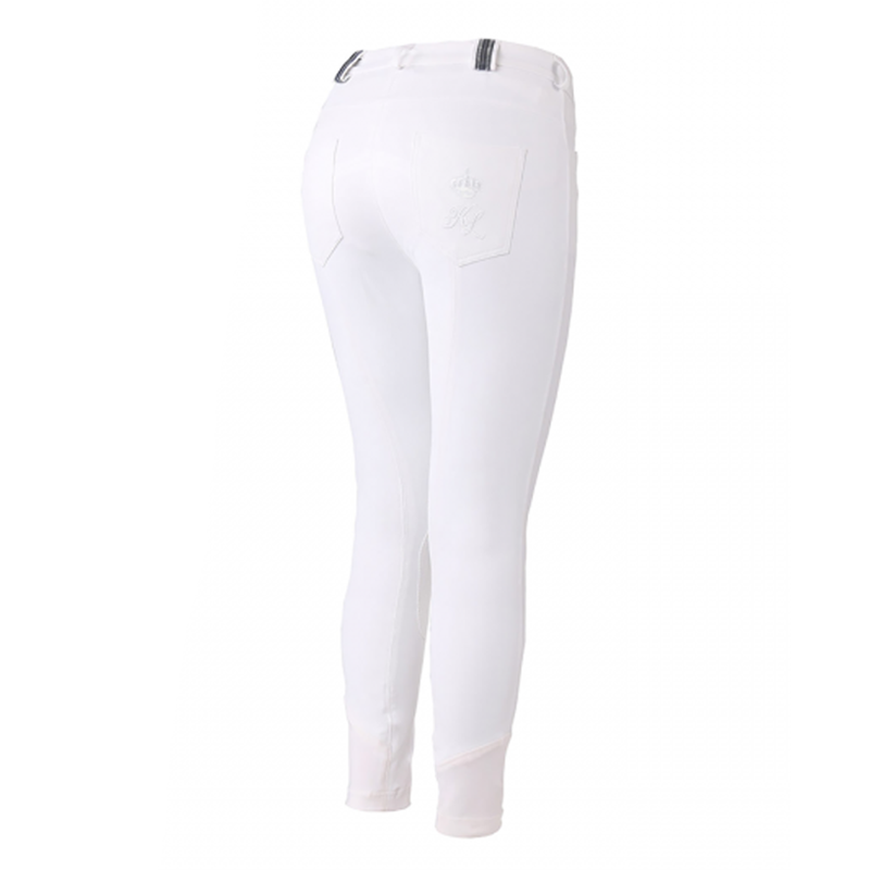 Kingsland Kendra Ladies Breeches - White-1