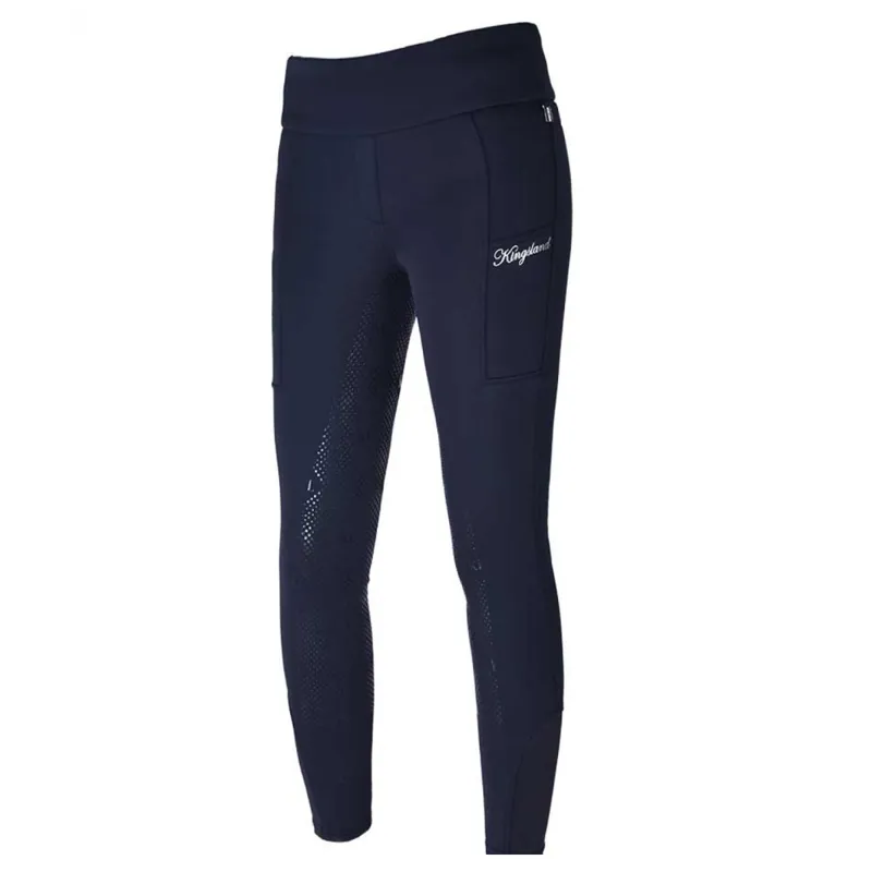 Kingsland Karla Ladies Full Grip Breeches - Navy
