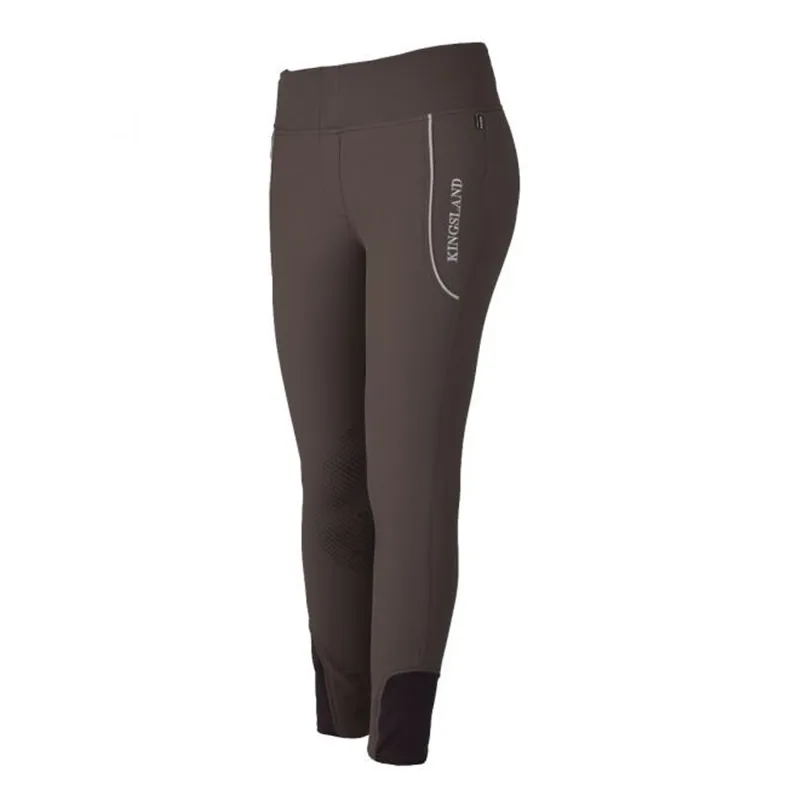 Kingsland Katja Ladies Knee Grip Breeches - Beige Moon Beam