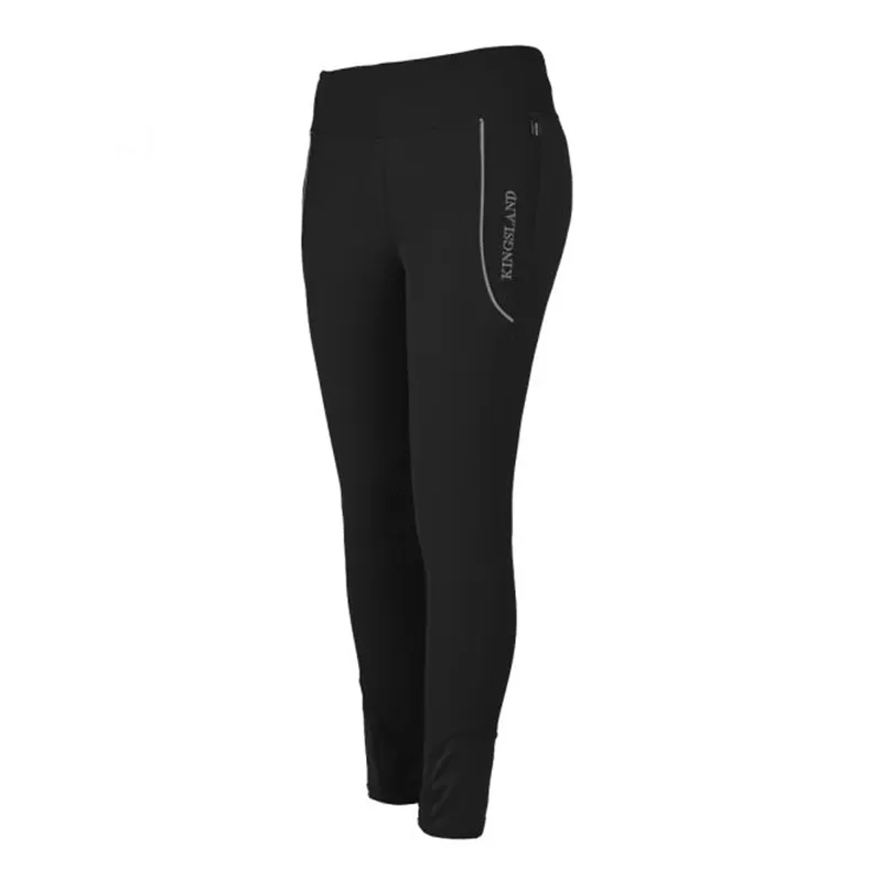 Kingsland Katja Ladies Knee Grip Breeches - Green Mascara