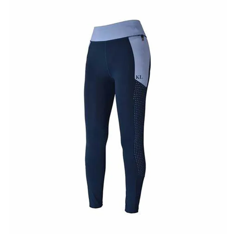 Kingsland Kandy Girls Full Grip Breeches - Blue Kentucky