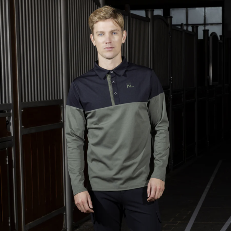 Kingsland KLViktor Men's Polo Shirt - Green Beetle-4