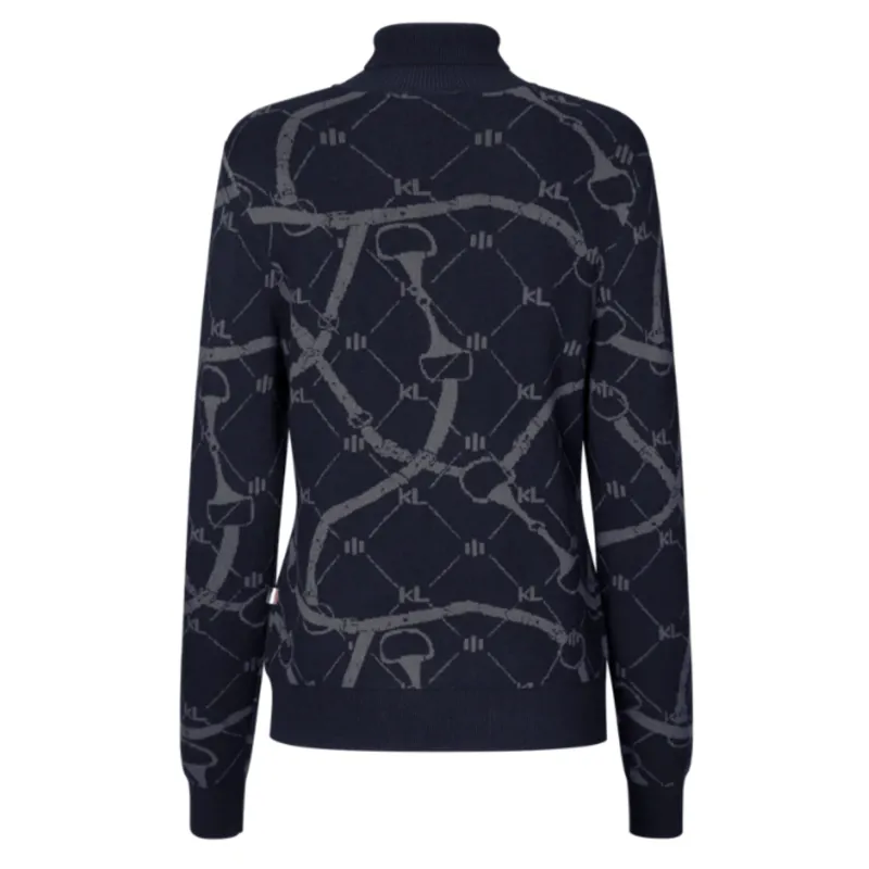Kingsland KLVea Ladies Knitted Pullover - Navy-1
