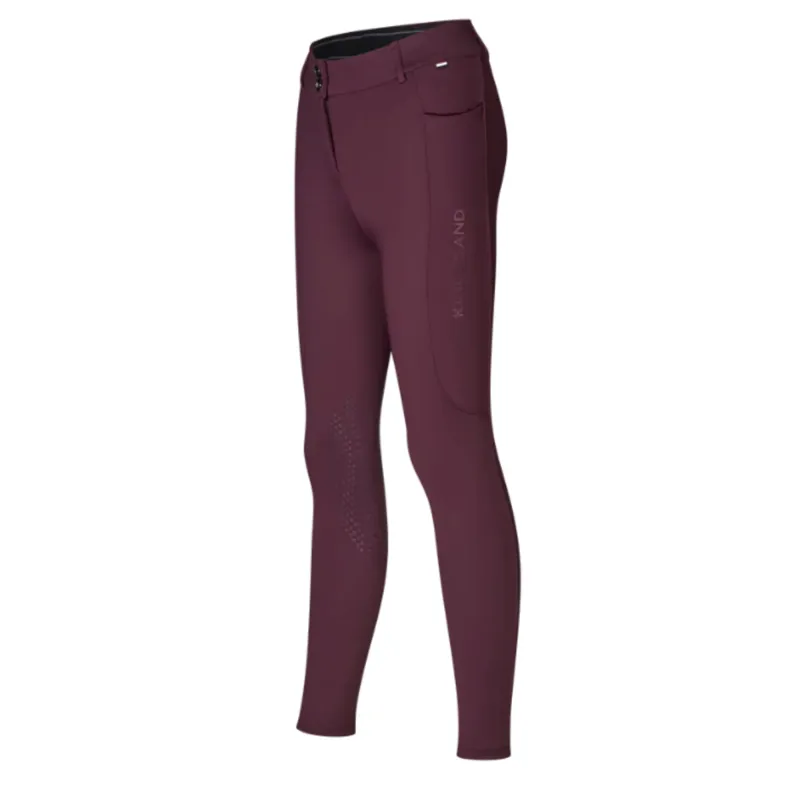 Kingsland KLKornelia Ladies H Shape Regular K-Grip Breeches - Winetasting