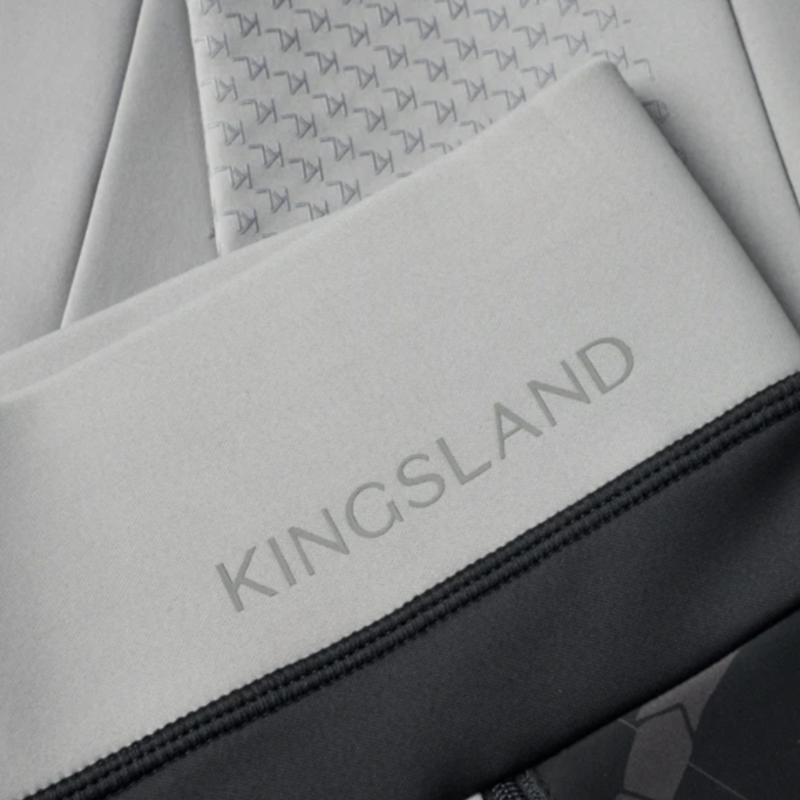 Kingsland KLVea Ladies F-Grip Tights - Grey Forged Iron-2