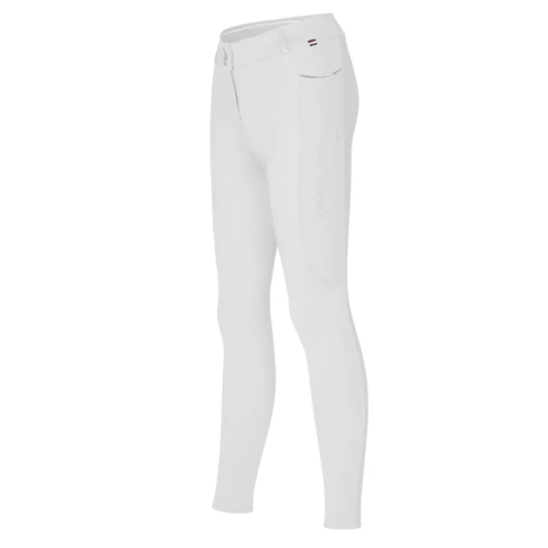 Kingsland KLKornelia Ladies H Shape Regular F-Grip Breeches - White